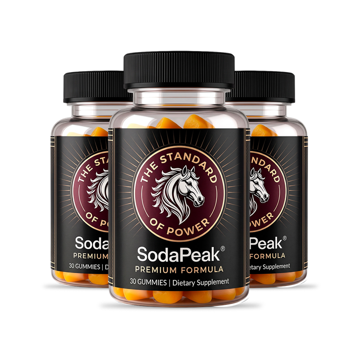 SodaPeak 3-bottle Most Popular package